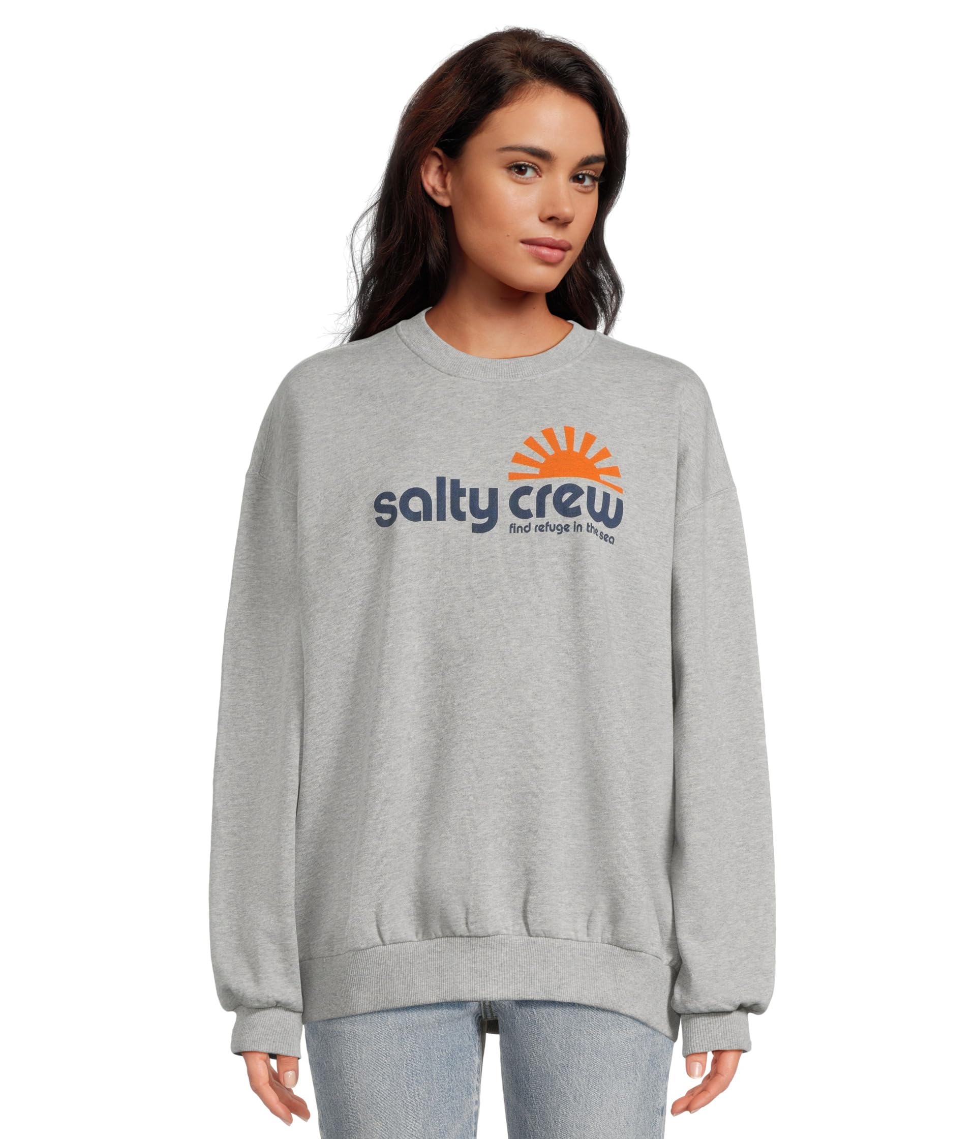 

Толстовка Salty Crew Fun In The Sun Crew, Athletic Heather