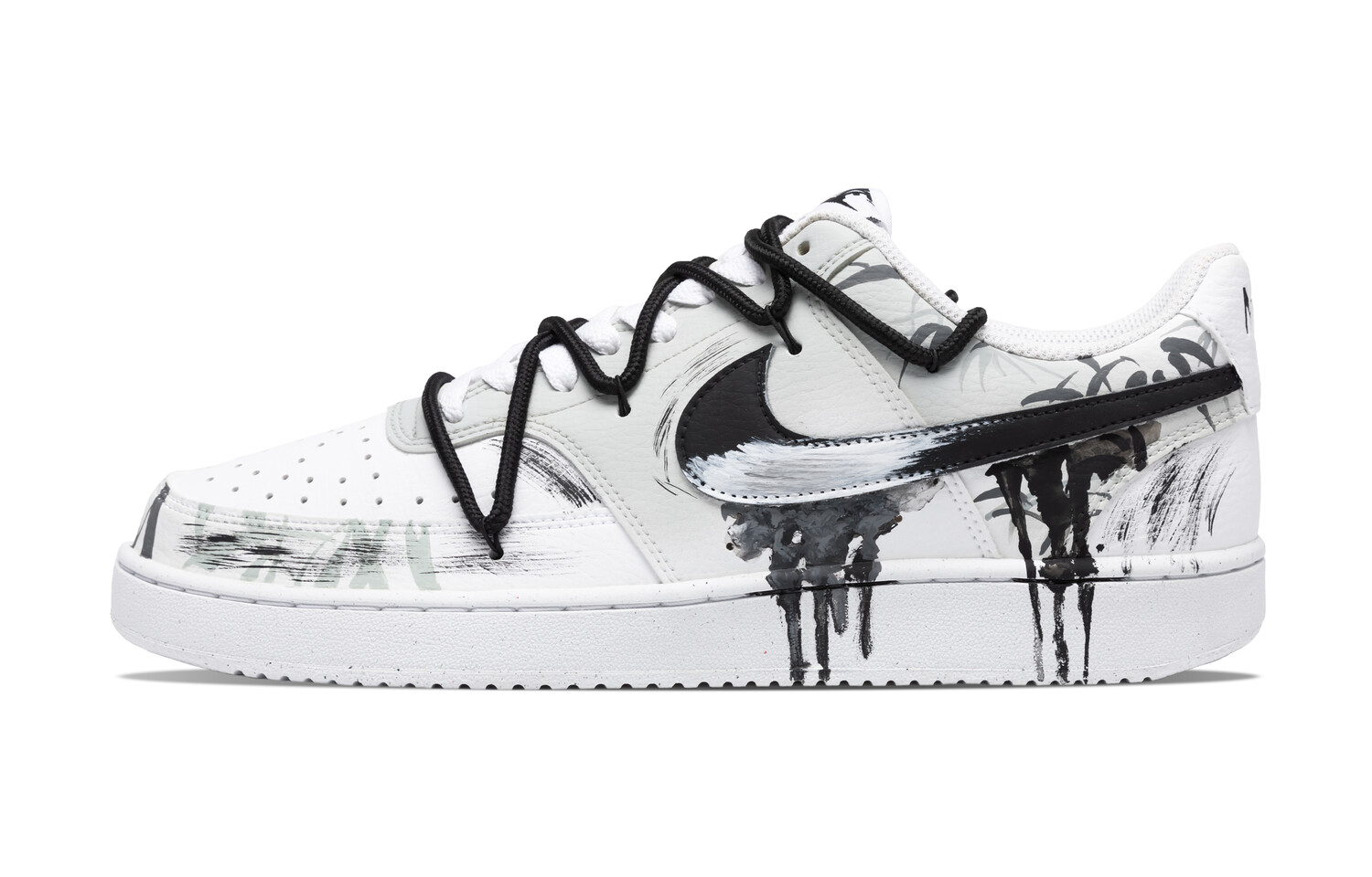 

Кроссовки для скейтборда Court Vision 1 мужские низкие черный Nike