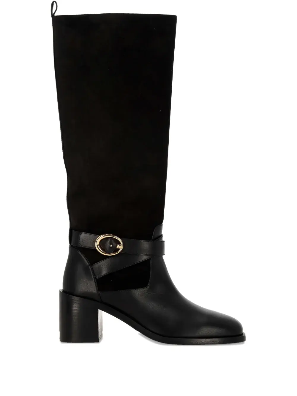 Ботинки с пряжками Stuart Weitzman, черный