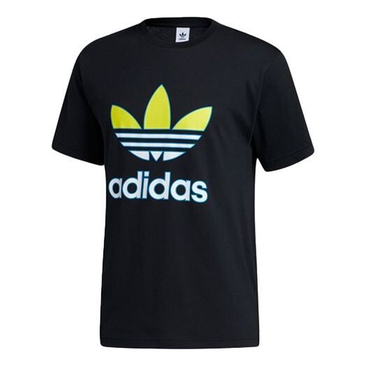 

Футболка originals men s road to tokyo trefoil crew neck black Adidas, черный