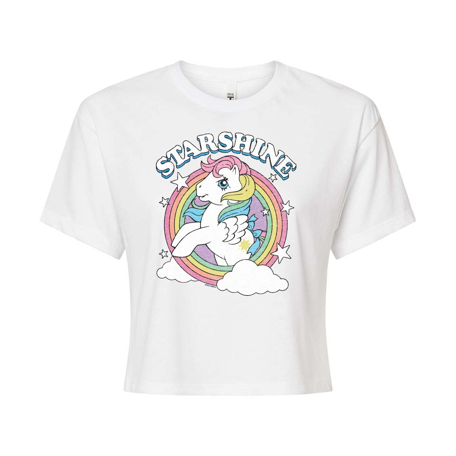 

Укороченная футболка My Little Pony Starshine для юниоров Licensed Character, белый
