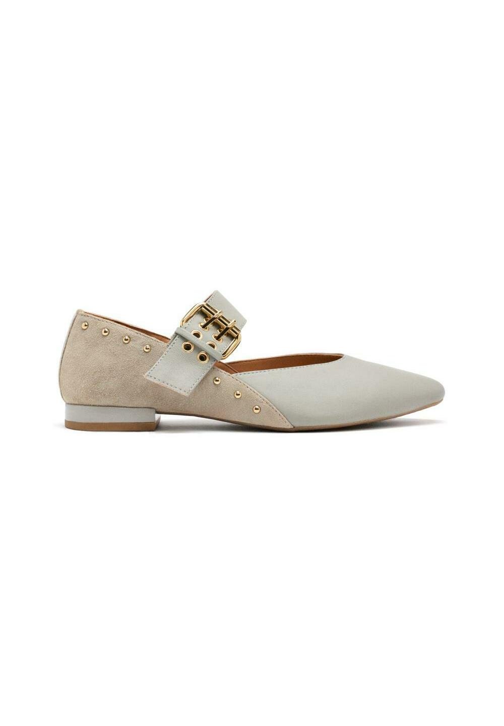 Туфли GIOSEPPO BAILARINAS PIEL TACHAS GRANTHAM GRANTHAM, серый
