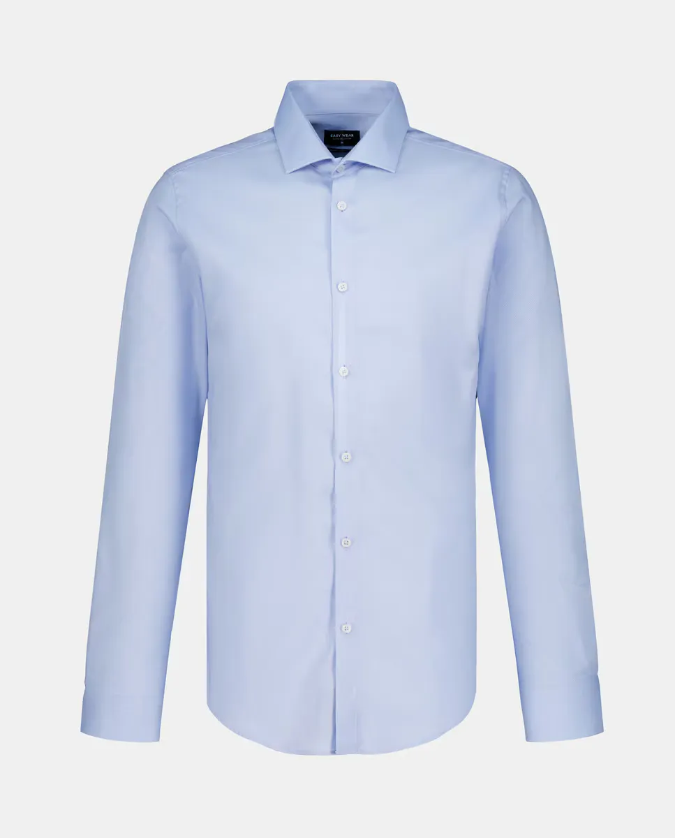 

Суперэластичная структурированная мужская рубашка Easy Wear, цвет 400 Azul