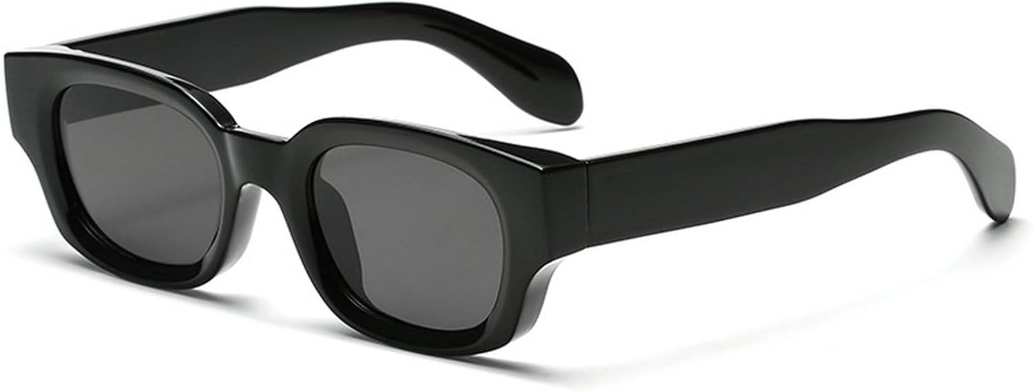 

Солнцезащитные очки Laureles в маленькой квадратной оправе для женщин, винтажные, в стиле «кошачий глаз», для активного отдыха, в стиле Y2k, для мужчин, панк-очки, защита от ультрафиолета UV400, C1