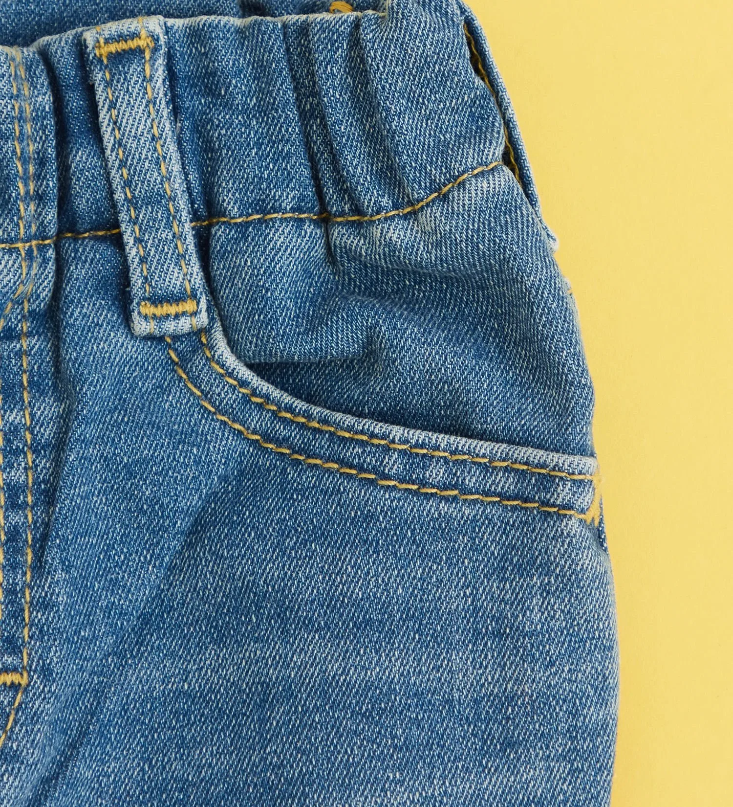 Джинсовые брюки Baby Stretch Straight Denim Pants (80-100 см) Lee, Light blue — фото 4