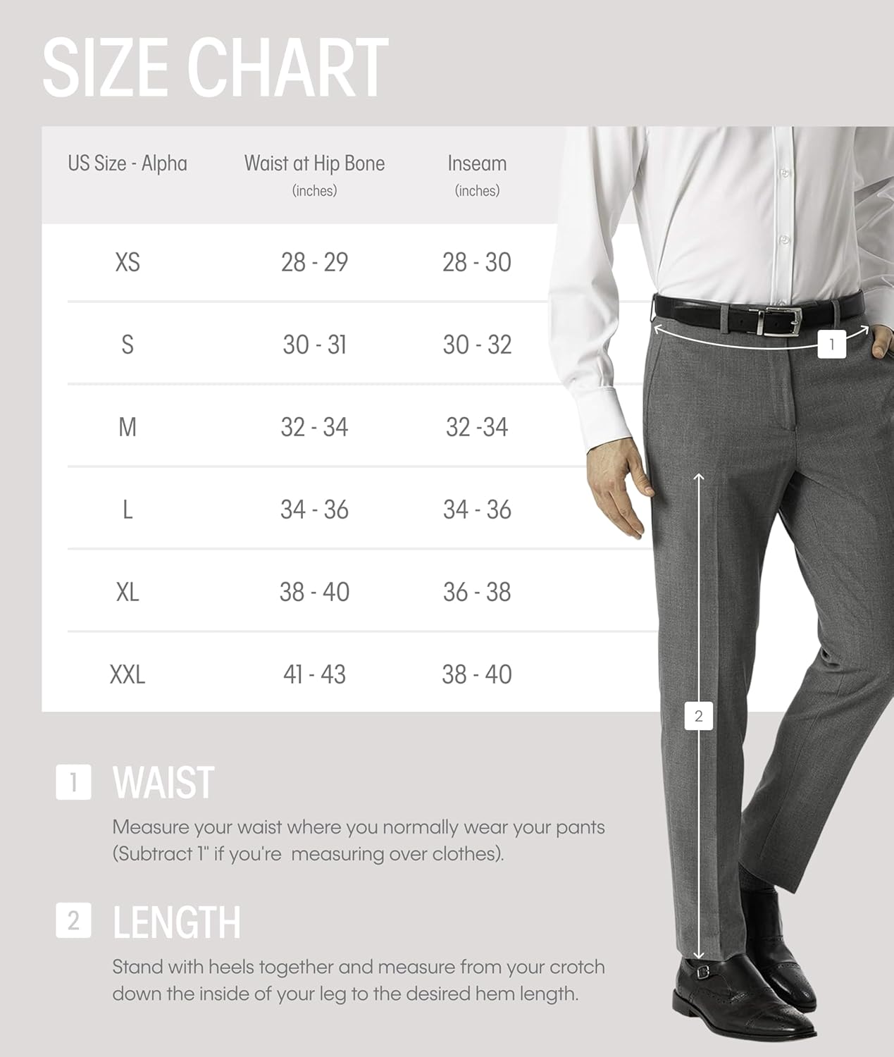 Мужские зауженные брюки Calvin Klein Slim Fit Stretch | Приталенные брюки для мужчин | Ультразауженные брюки, Grey — фото 4