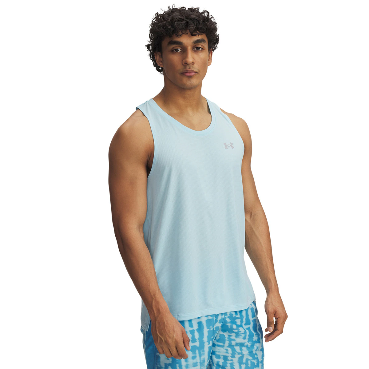 

Under Armour UA LAUNCH SINGLET Мужская футболка, синий