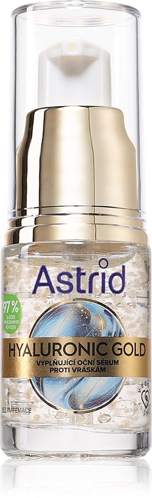 

Укрепляющая сыворотка для глаз с гиалуроновой кислотой и ниацинамидом Astrid, 15 мл