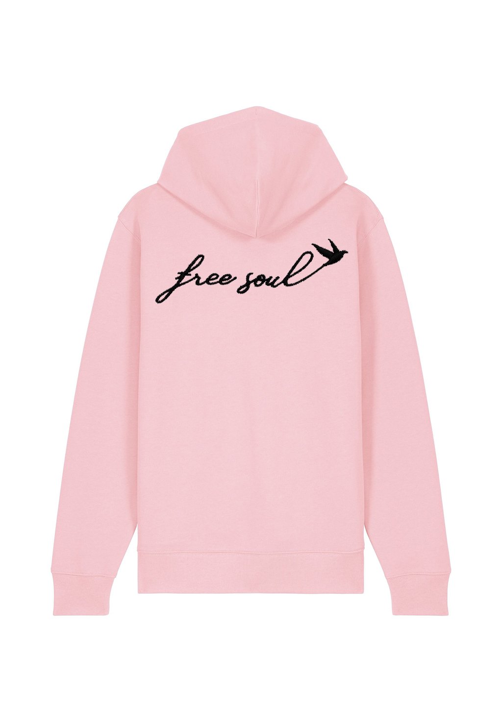 

Толстовка на молнии FREE SOUL BACK EMBROIDERY Mira Paris, розовый