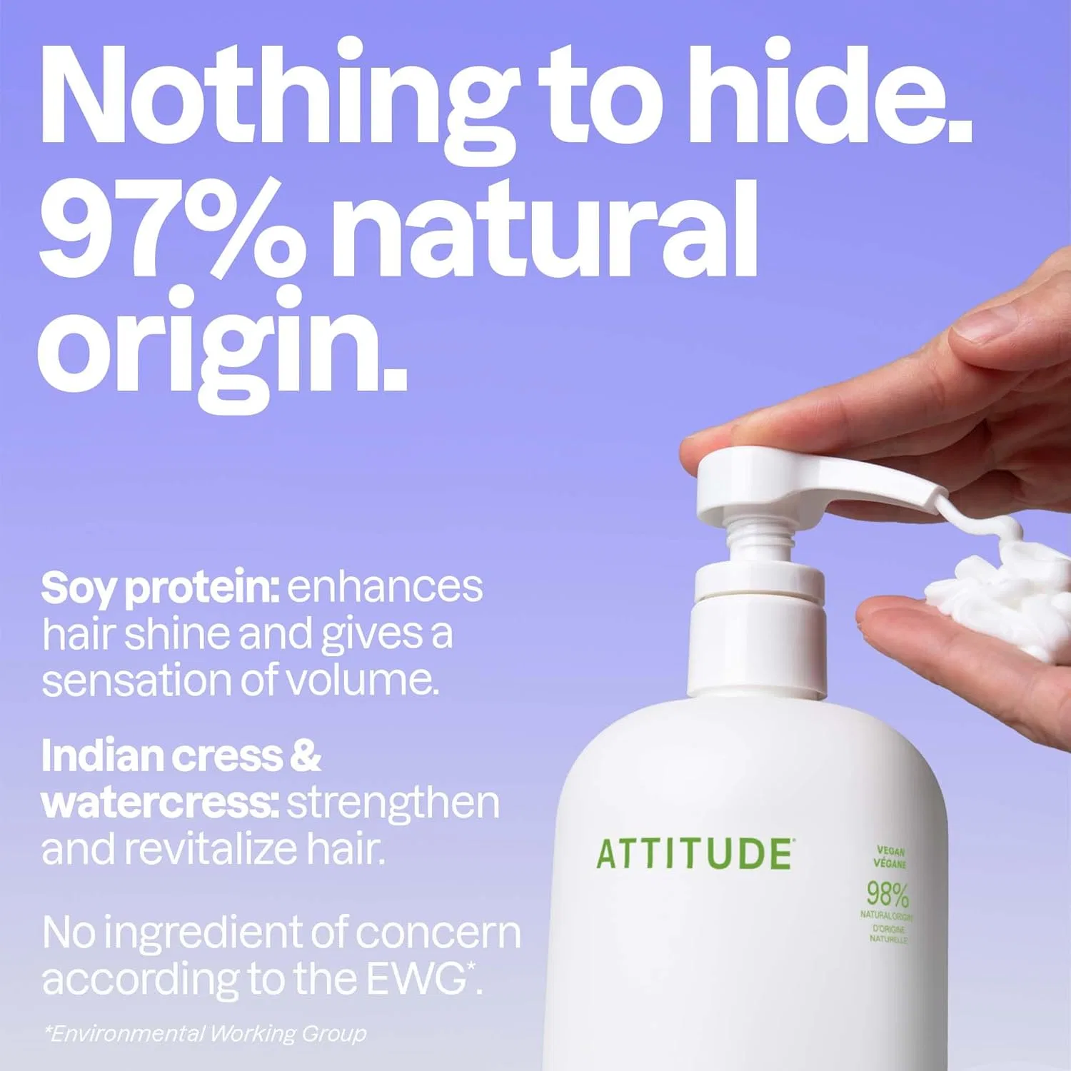 Питательный кондиционер ATTITUDE для сухих и поврежденных волос, 946 мл Attitude — фото 3