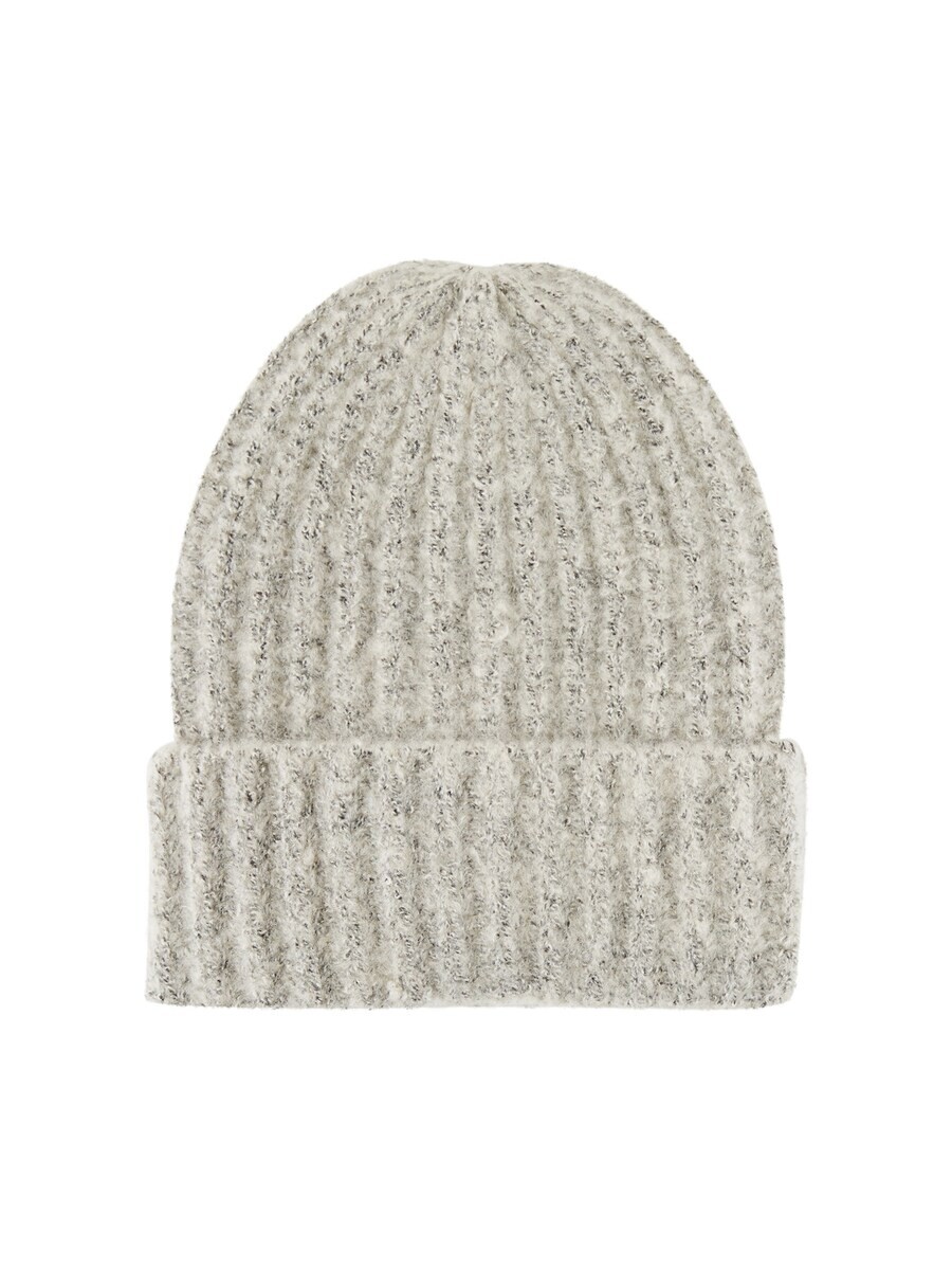 

Шапка PIECES Beanie Pyron, цвет Light grey/mottled grey