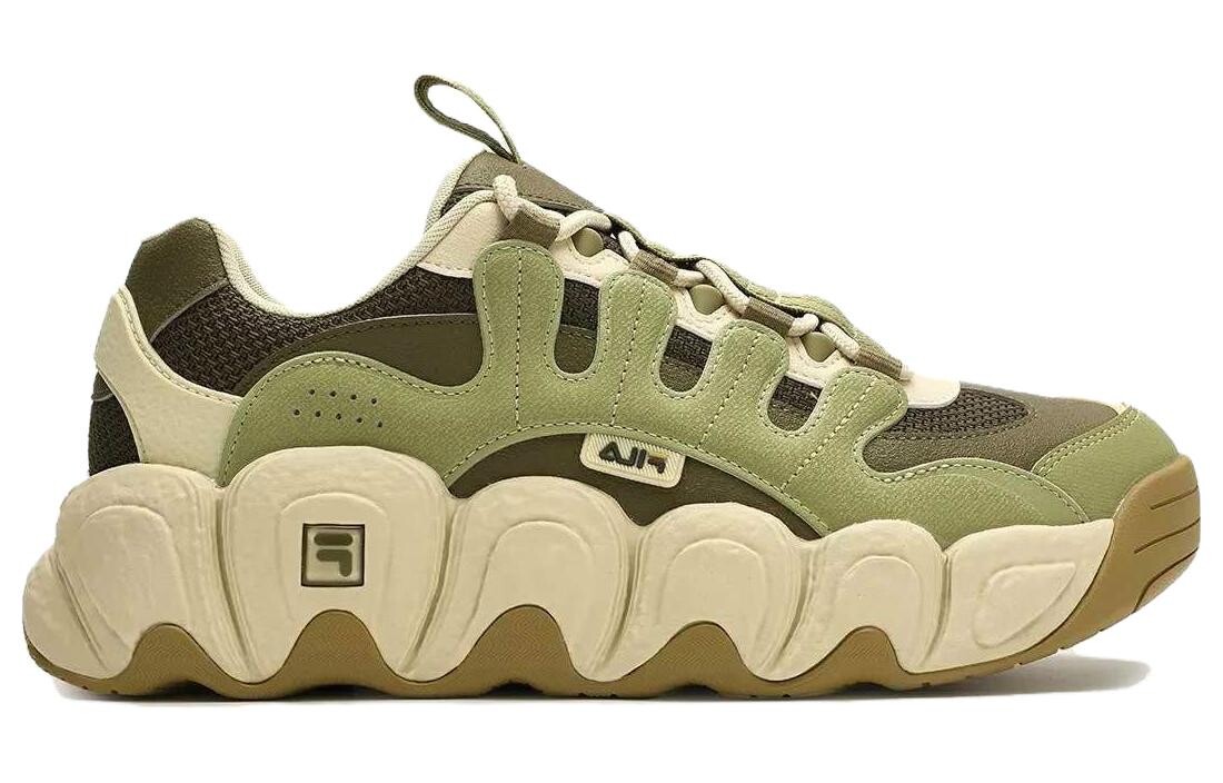 Мужские массивные кроссовки FILA, Olive Green — фото 3