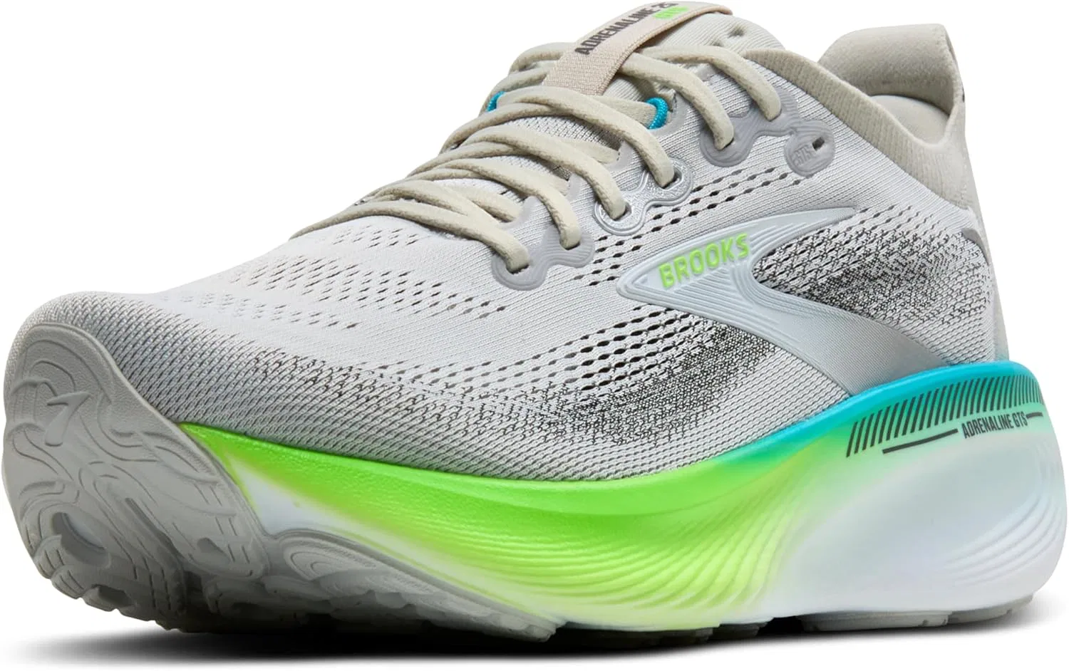 Мужские кроссовки Brooks Adrenaline GTs 25, Oyster Green Gecko Blue