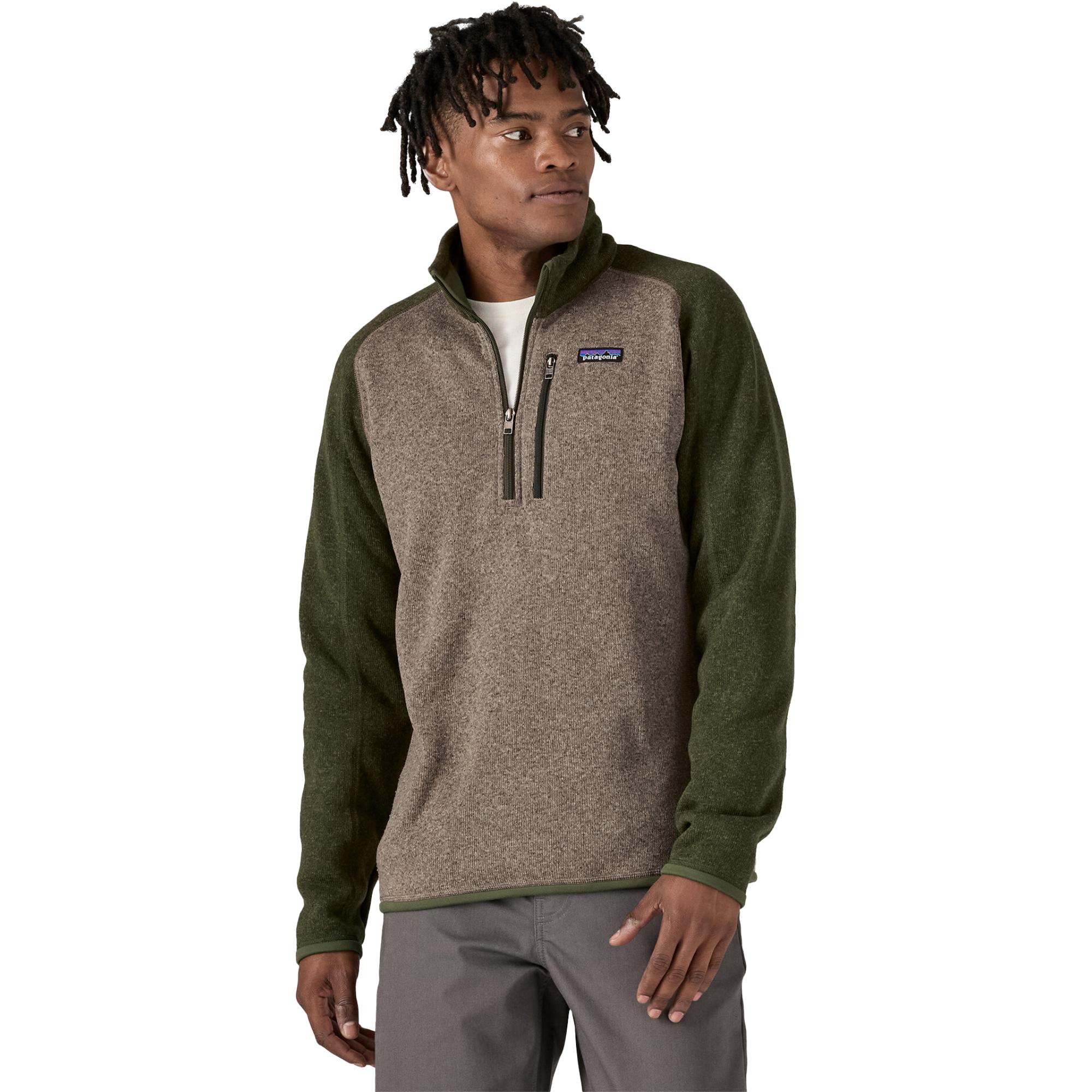 Мужской флисовый свитер Better Sweater с молнией на четверть длины. Patagonia, Seabird Grey — фото 2