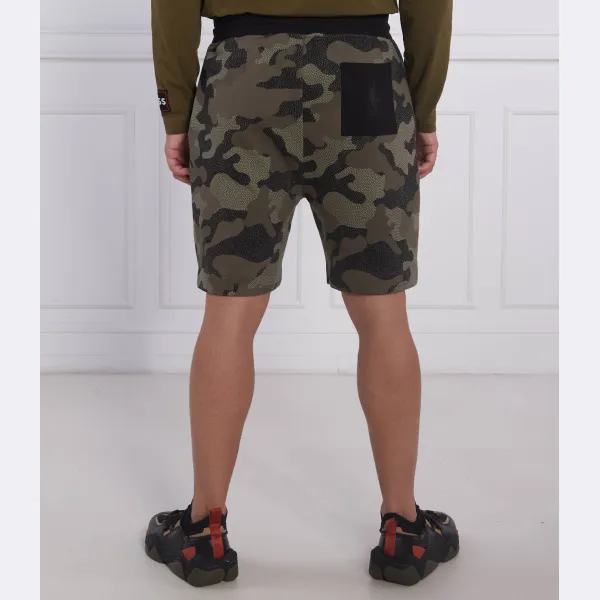Шорты стандартного кроя Boss x nba slam_camo Boss, зеленый — фото 2