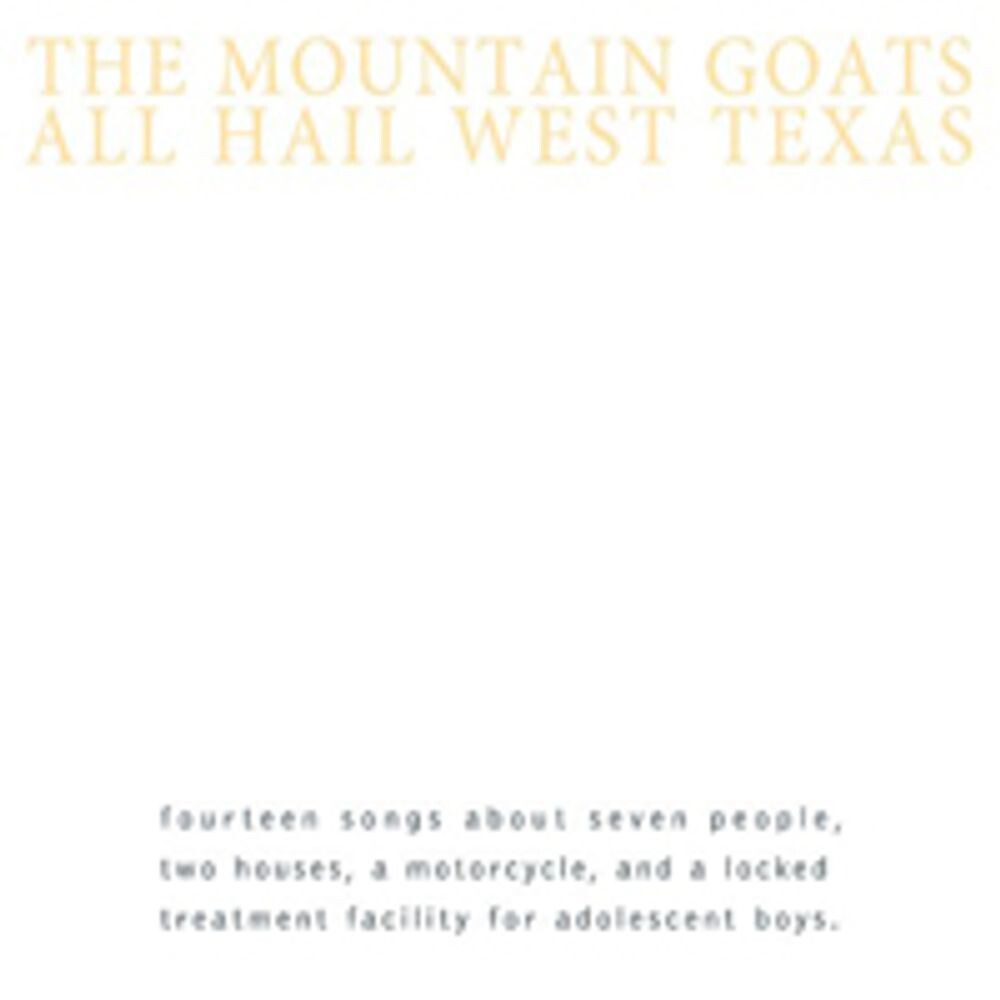 

Виниловая пластинка LP All Hail West Texas - The Mountain Goats