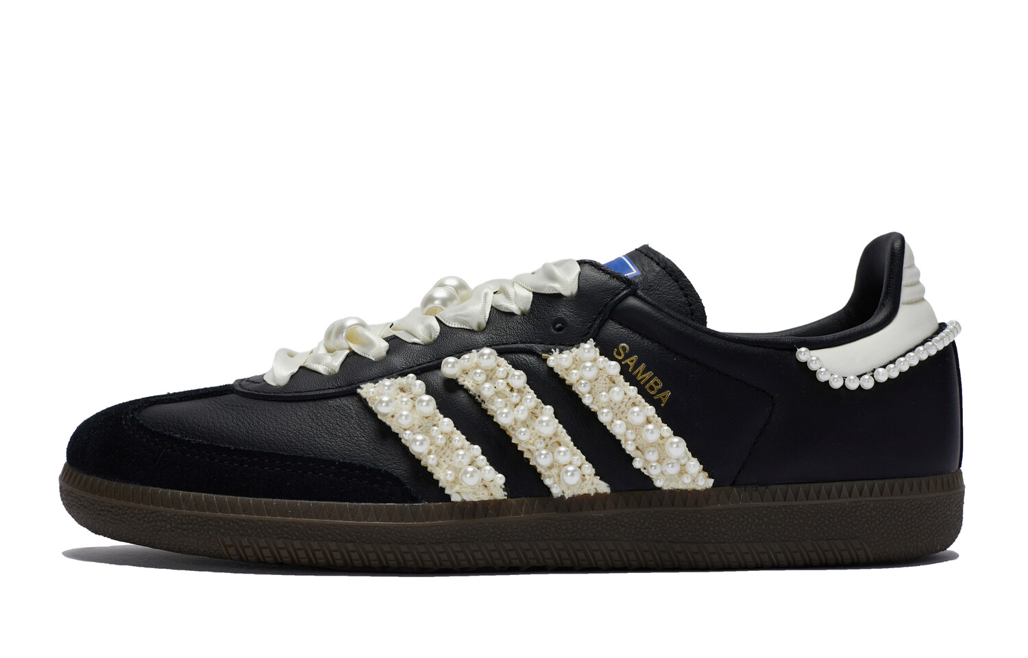 Кроссовки Adidas Originals Samba Series Unisex B75807, черный/белый