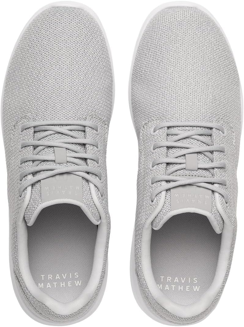 Кроссовки TravisMathew Mens The Daily 2.0 Knit, Heather Sleet — фото 2