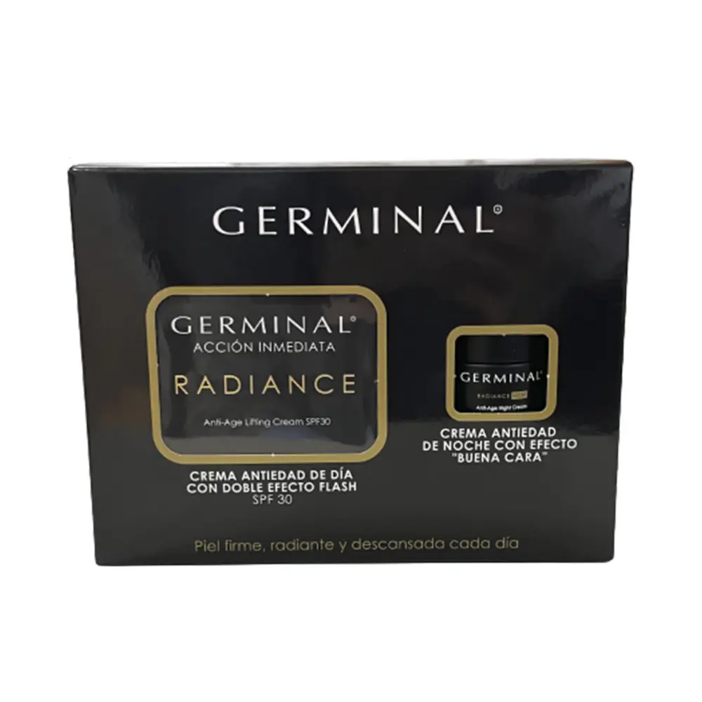 

Крем для лица Crema de día acción inmediata radiance lote Germinal, 2 шт.