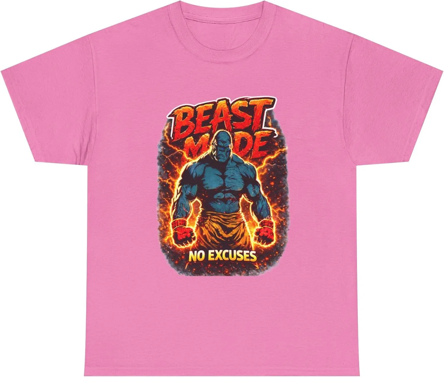 Футболка тренировочная Beast Mode No Excuses, Azalea