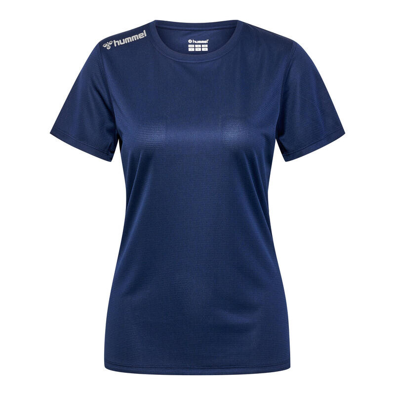 

Футболка Hummel, цвет navyblau/blau/blau