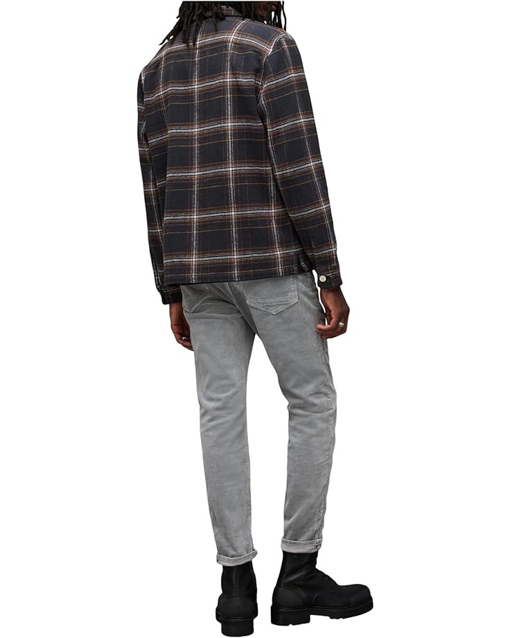

Брюки AllSaints Dean Cord, цвет Moon Grey