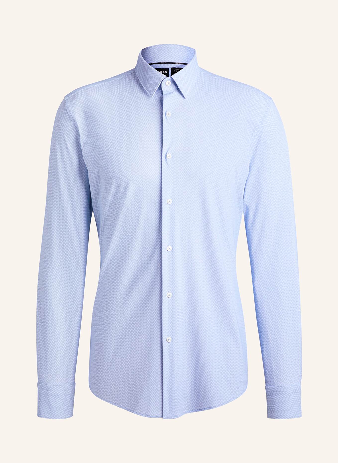 

Рубашка Hank slim fit Boss, голубой