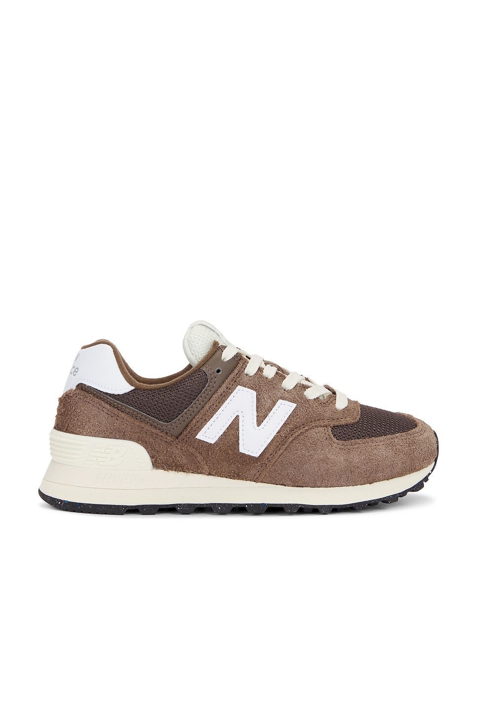 

574 кроссовки New Balance, цвет Dark Mushroom, Angora, & Black