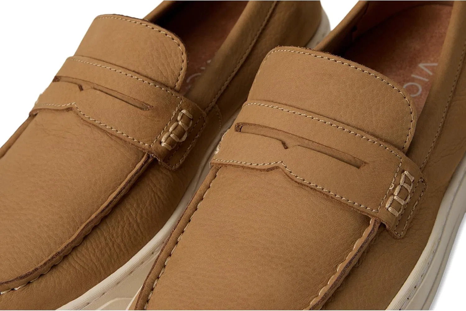 Лоферы Vionic Thompson, Sand Nbck Leather — фото 2