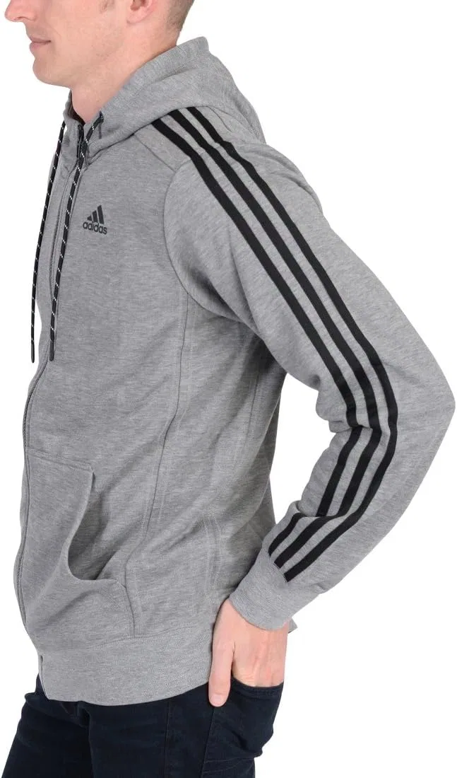 Куртка adidas ESS The Hood Full Zip CoreHeat/Black — фото 3