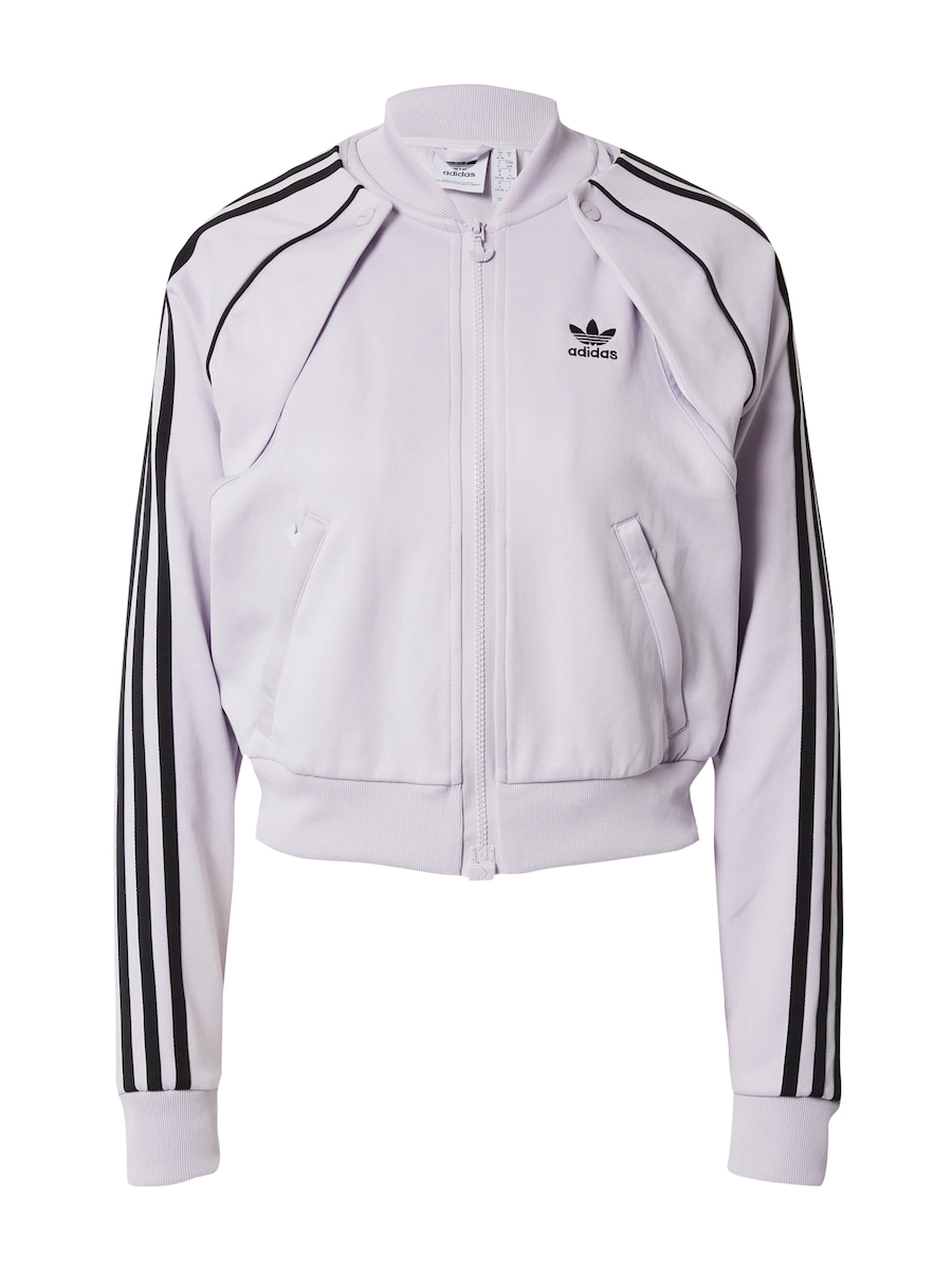 

Толстовка с капюшоном на молнии ADIDAS ORIGINALS Always Original Sst, пастельно-фиолетовый