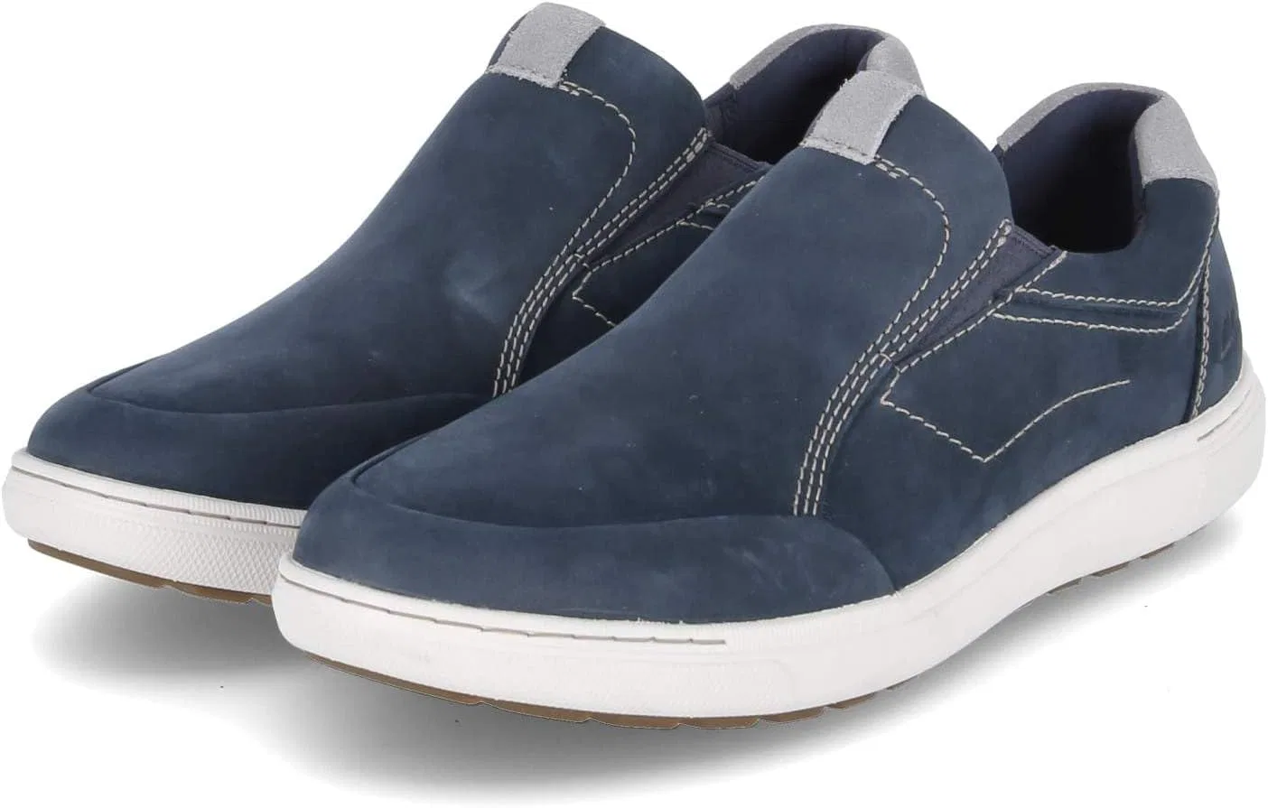 Мужские плоские туфли Clarks Mapstone Step, 2-Navy Nubuck