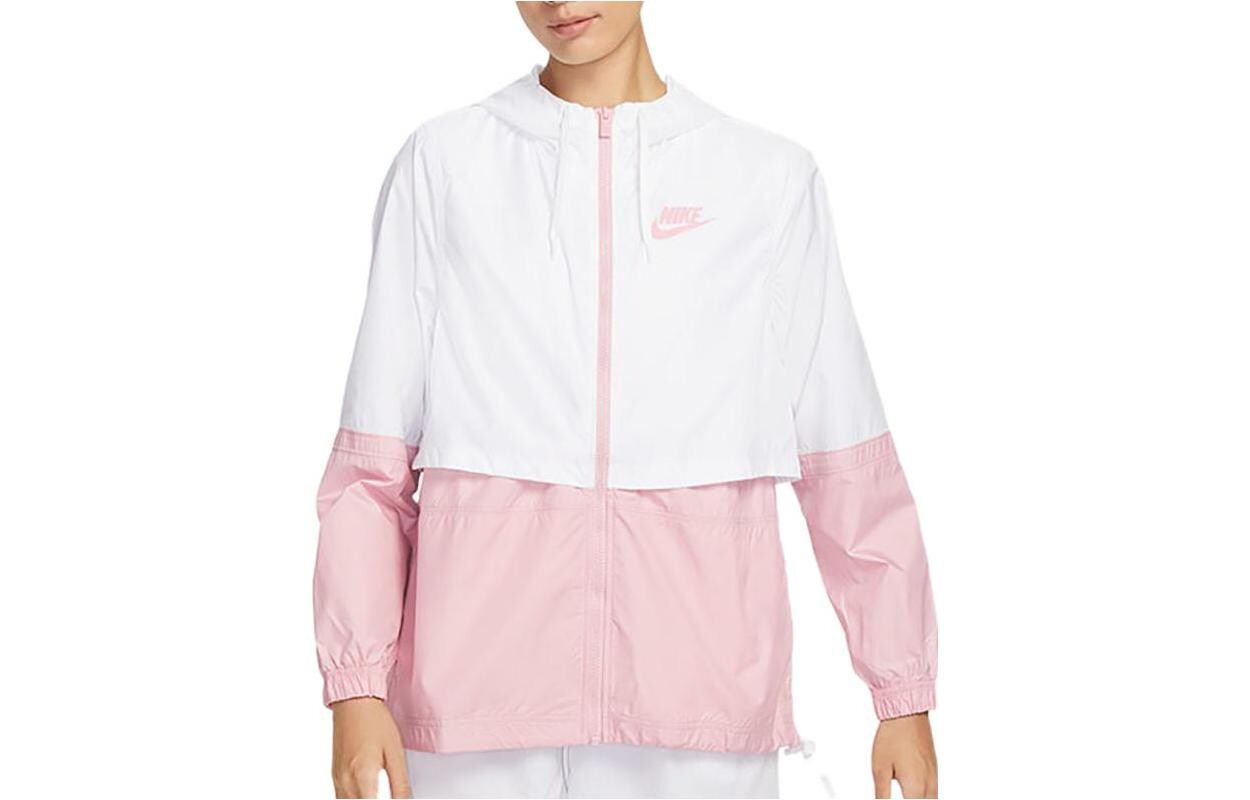 

Куртка женская розовая/белая Nike