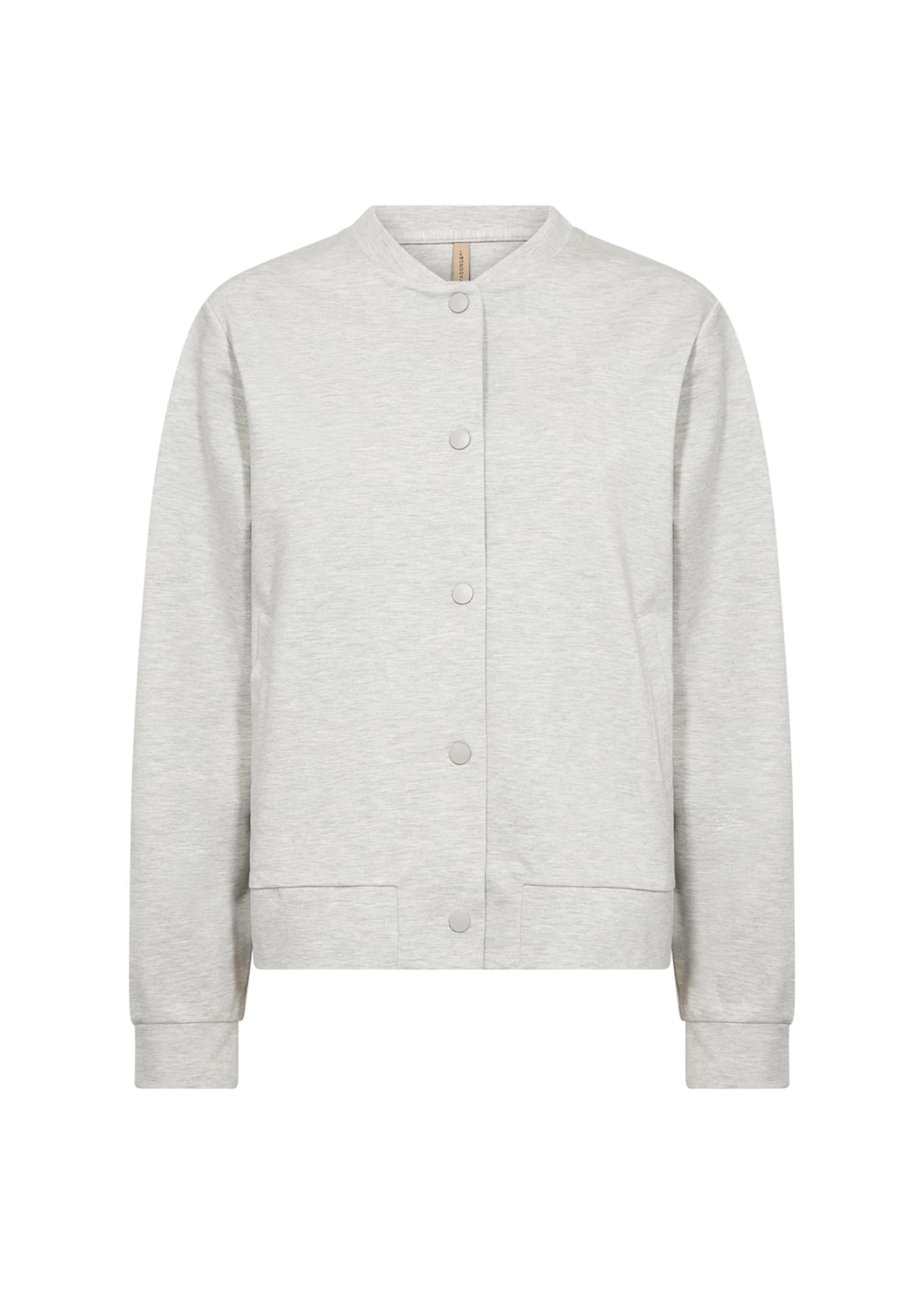 

Soyaconcept Толстовка с молнией 'Nanni' в светло-сером цвете