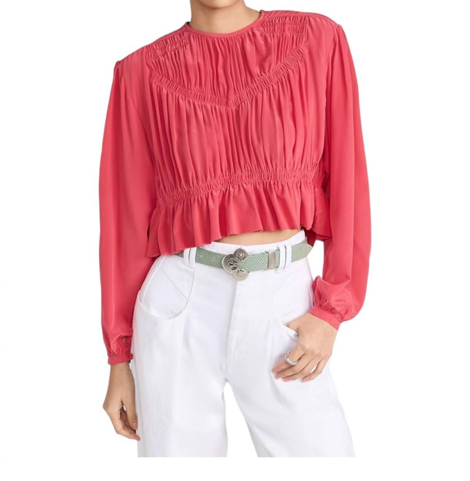 

Блуза Nelino в цвете Paradise Pink Isabel Marant