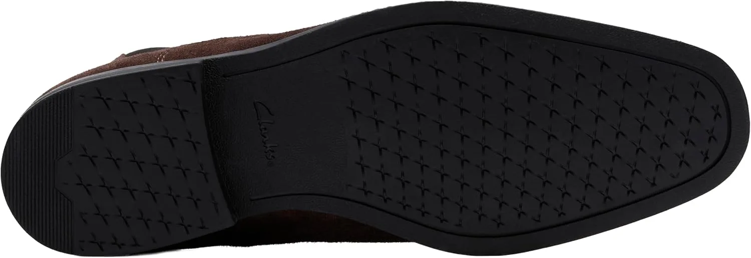 Мужские ботинки Paulton Easy Chelsea Clarks Premium, темно-коричневый — фото 3