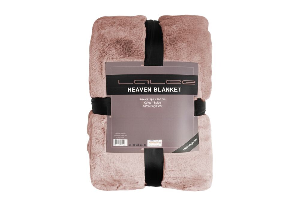 

Одеяло Merinos Lalee Heaven 150х200 см, пудрово-розовый, коричневый