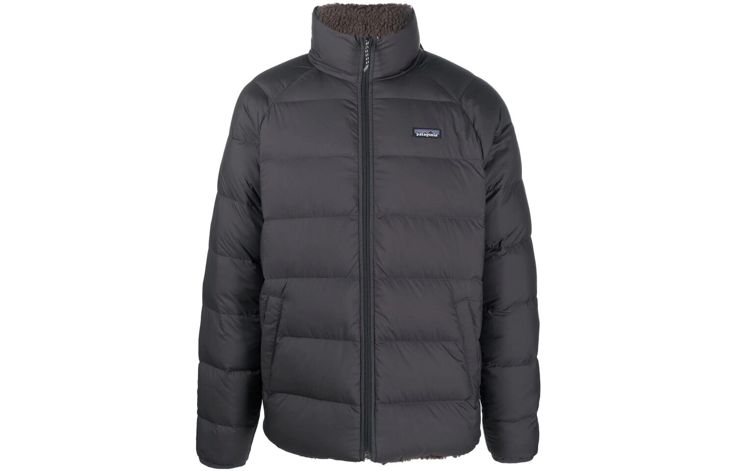 

Стеганая куртка с логотипом Patagonia, цвет Warm brown/SIBR