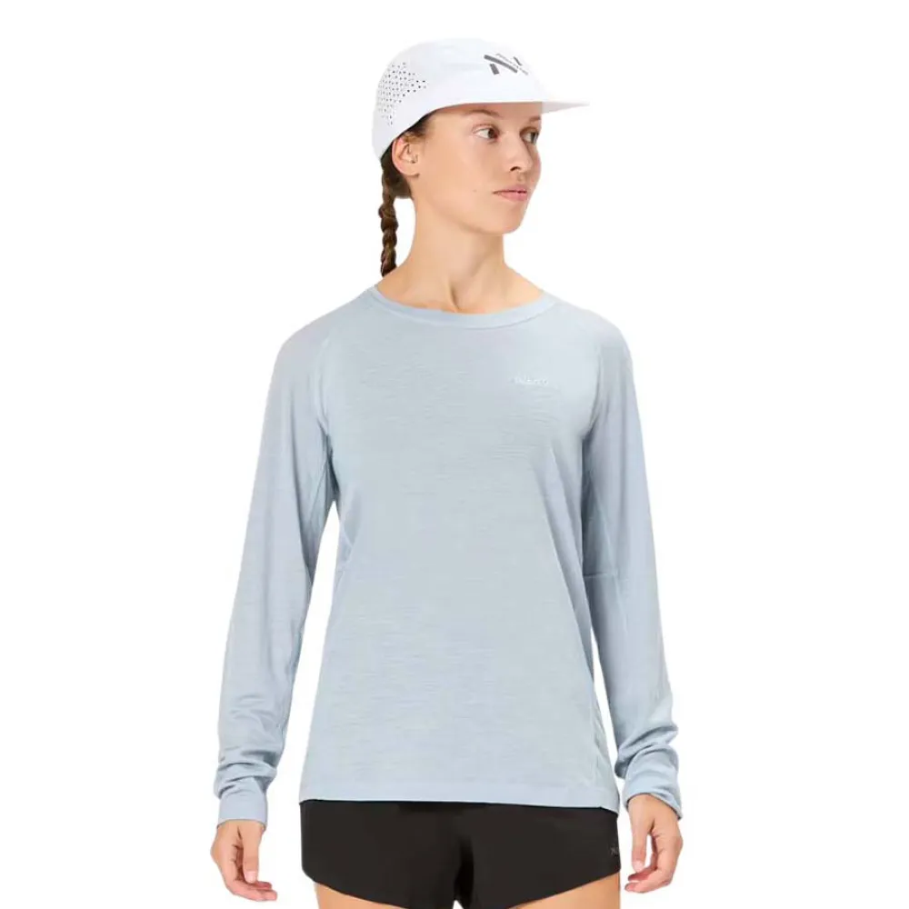 

Лонгслив NNormal Merino, синий