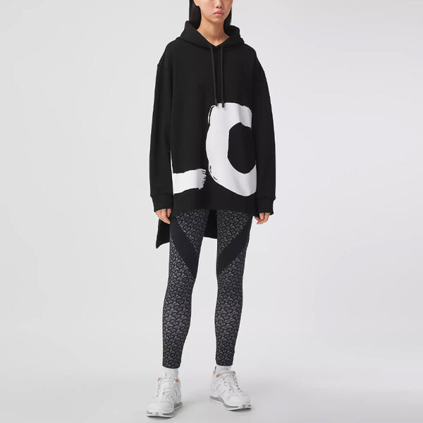 Толстовка Burberry Love Long Sleeve Hoodie, черный — фото 2