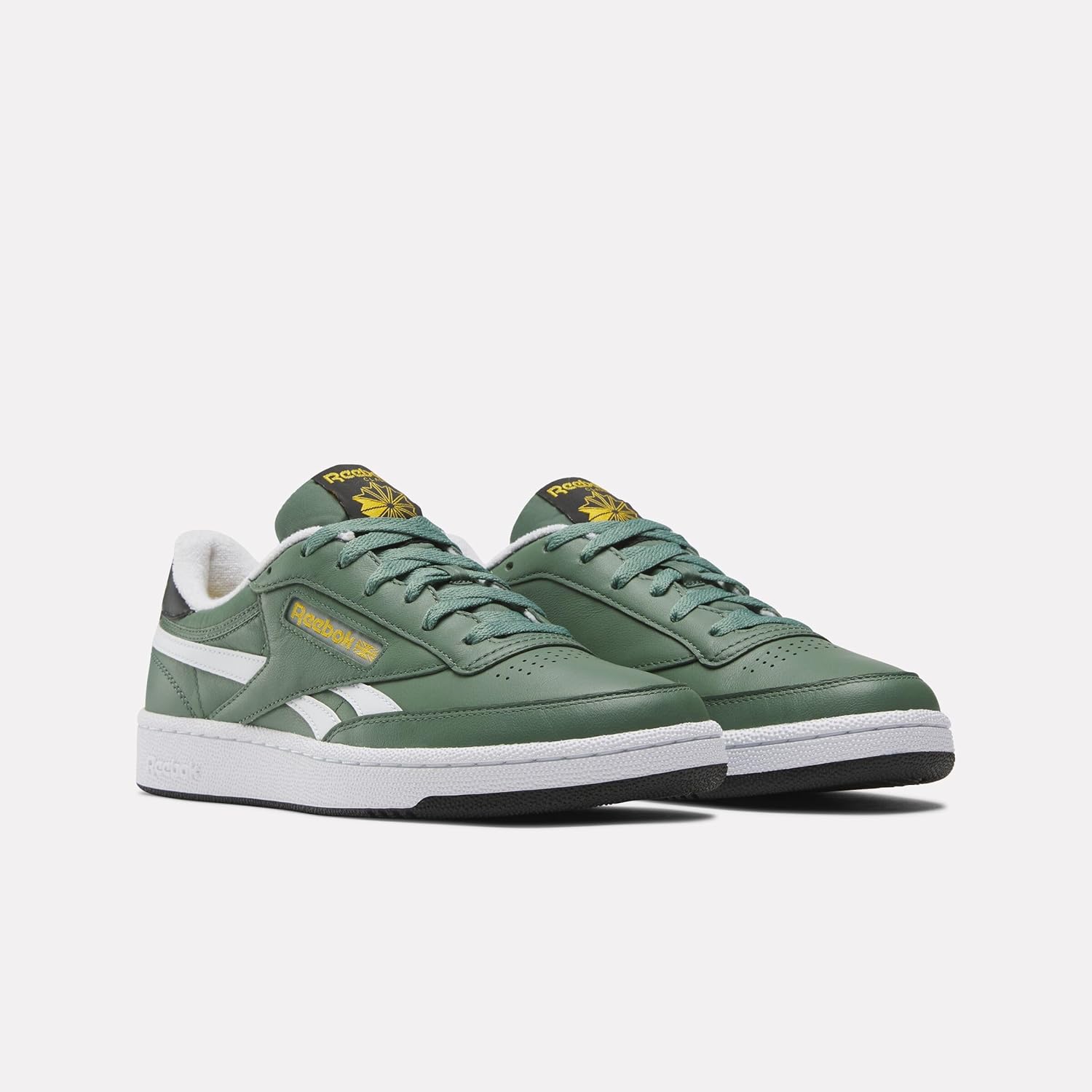 Мужские кроссовки Reebok, белый/зеленый — фото 2