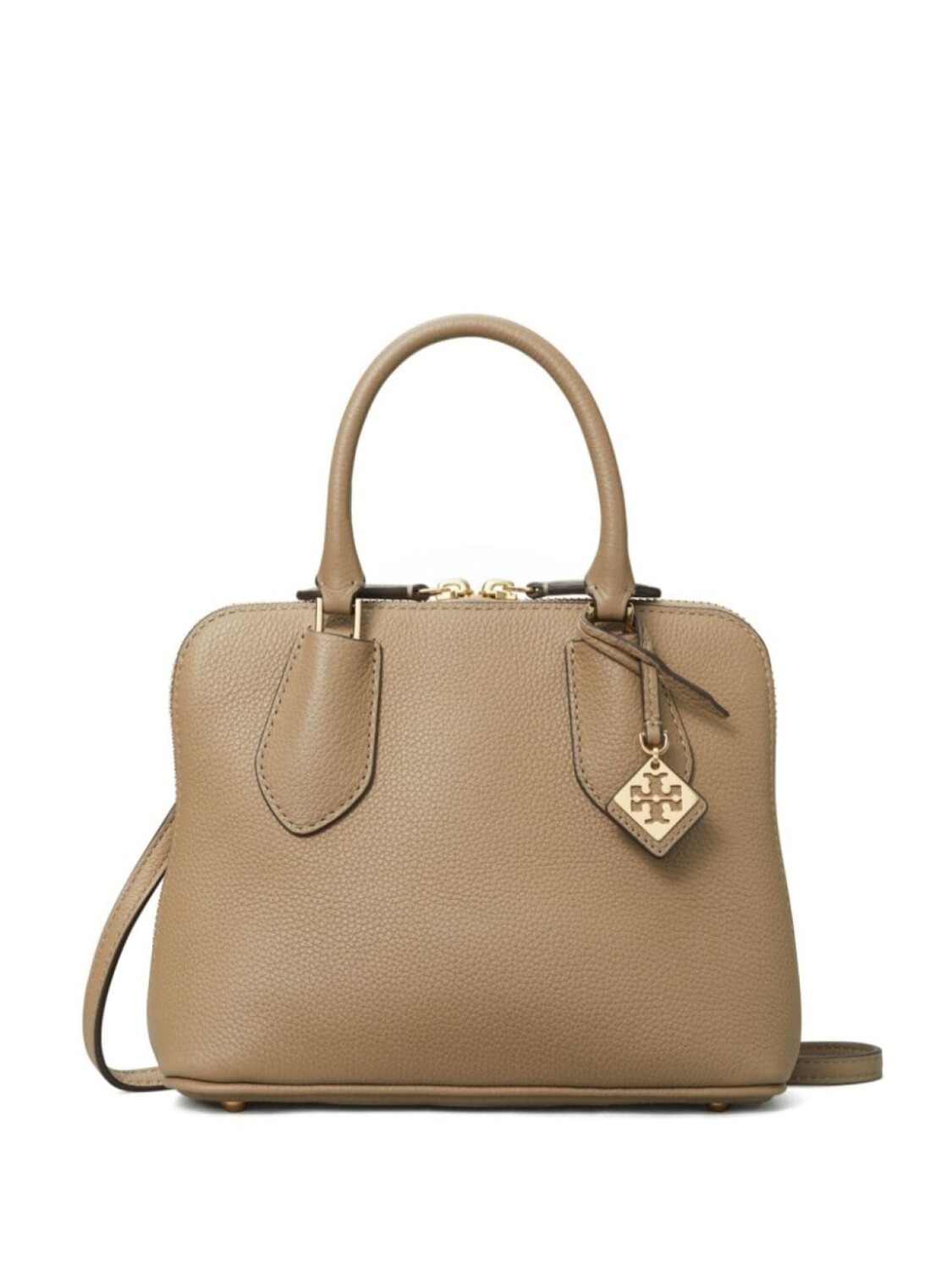 

Tory Burch маленькая сумка-сэтчел Swing, нейтральный цвет