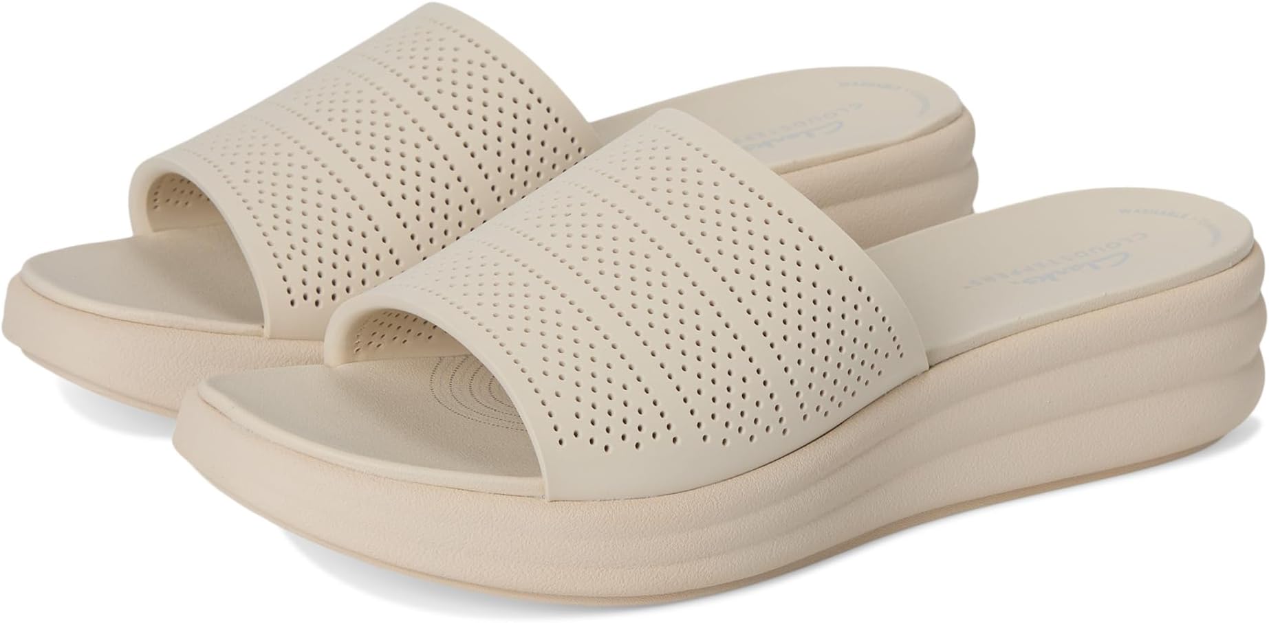 Сандалии Clarks Women's Drift Twist, Cream Synthetic