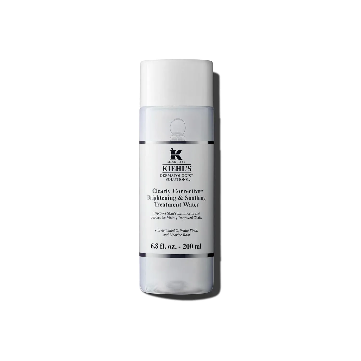 Лосьон Kiehl's — Clearly Corrective Brightening & Soothing Treatment Water, улучшает чистоту кожи, 200 мл