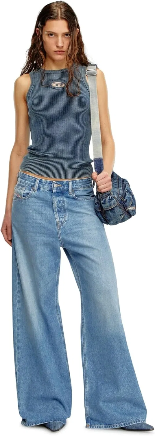 Джинсы Relaxed Diesel, Light Blue — фото 3