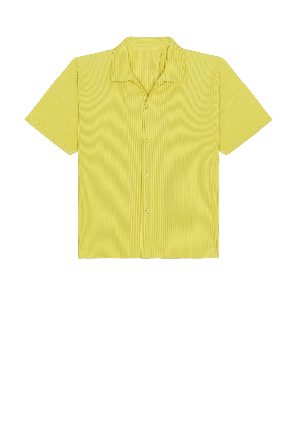 

Рубашка на пуговицах Monthly Colors July Homme Plisse Issey Miyake, Dusty Yellow