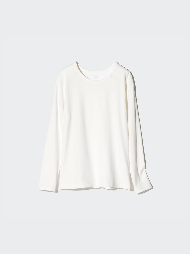 

Лонгслив heattech Uniqlo, белый