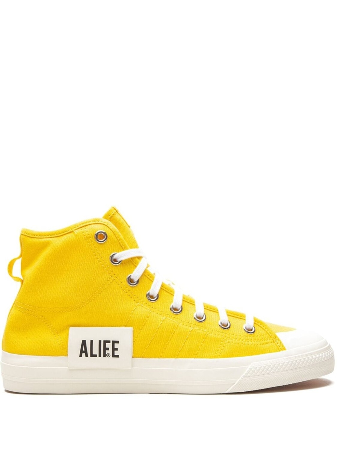 

adidas высокие кеды Nizza из коллаборации с Alife, желтый