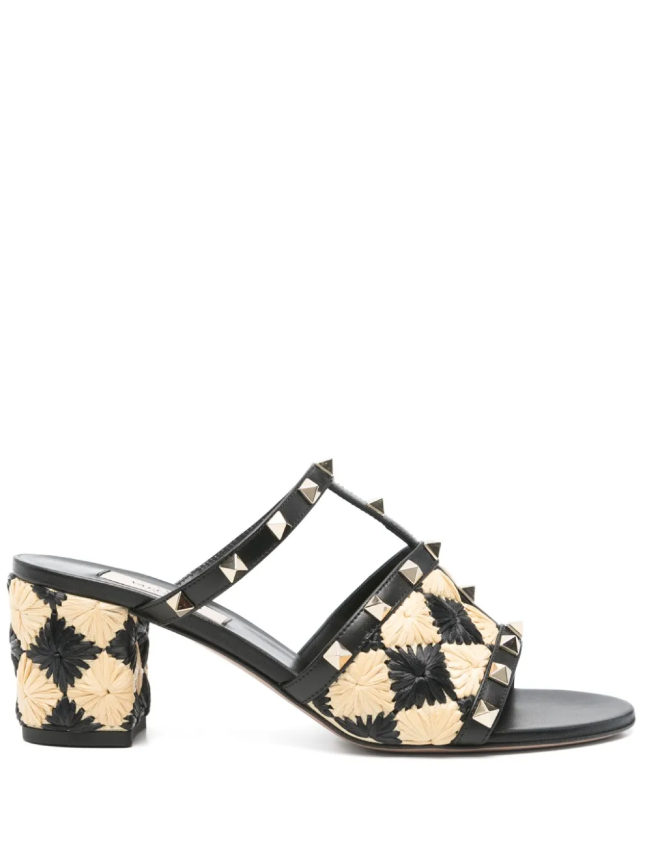 Сандалии Valentino Garavani Rockstud 60 мм, черный