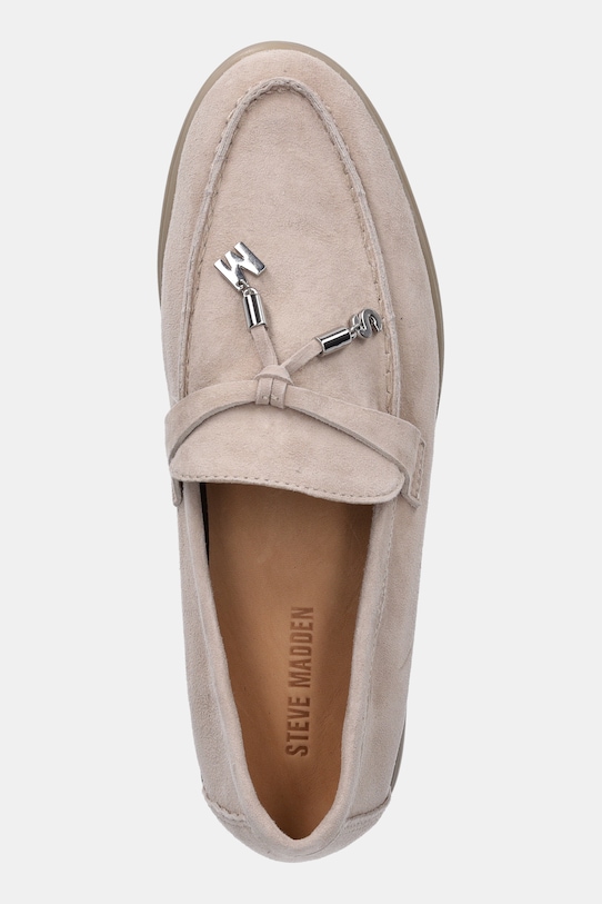 Замшевые мокасины Portland Steve Madden, бежевый — фото 4